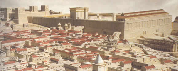Makieta starożytnej Jerozolimy